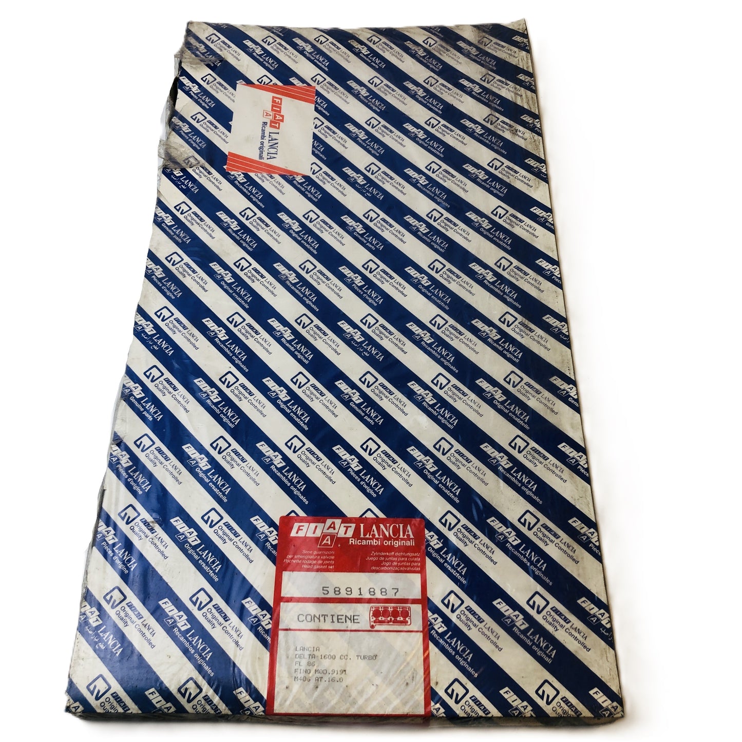 Lancia Delta 1600 TB R86 Kit Guarnizioni Motore Nuovo Originale 5891887 5888785 - Raggi's Collectibles' Automotive Art