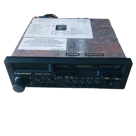 Blaupunkt Autoradio Bremen SQR 46 Vintage - Raggi's Collectibles' Automotive Art