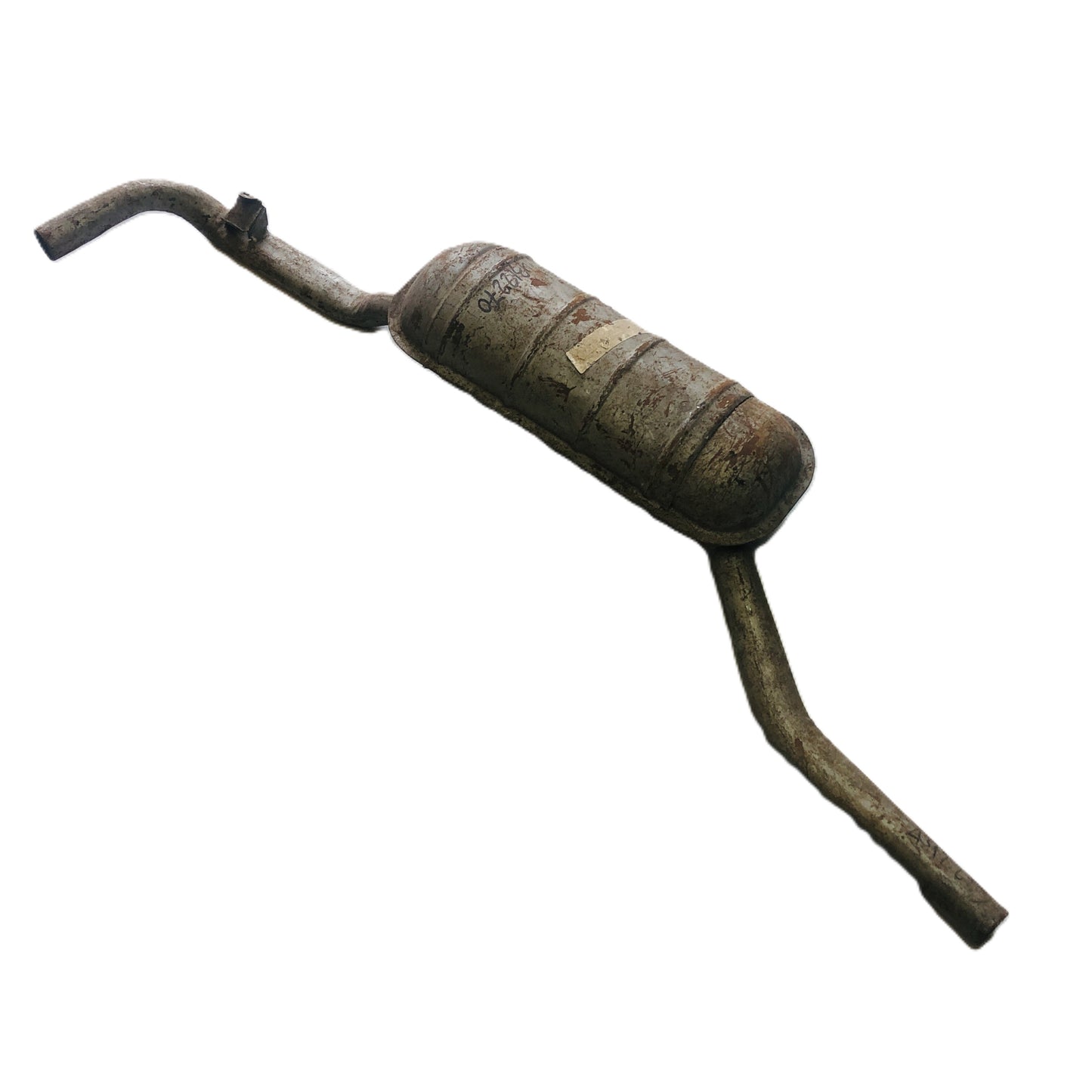 Autobianchi A112 Silenziatore Supplementare Centrale Nuovo Originale 4312270 - Raggi's Collectibles' Automotive Art