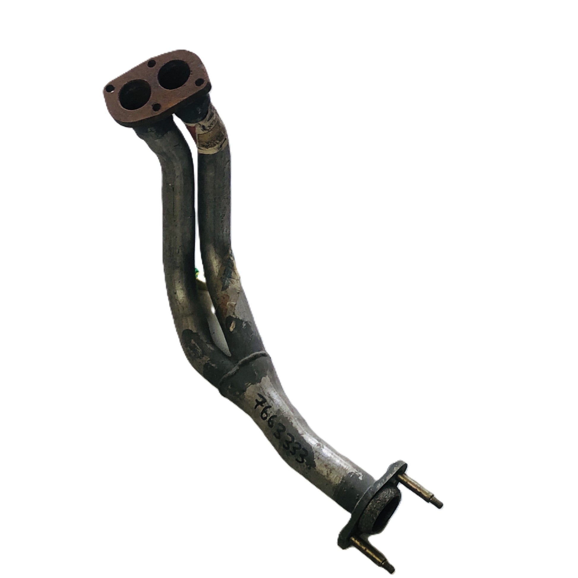 Autobianchi Y10 1300 Tubo Collettore di Scarico Nuovo Originale 7663333 7624891 - Raggi's Collectibles' Automotive Art