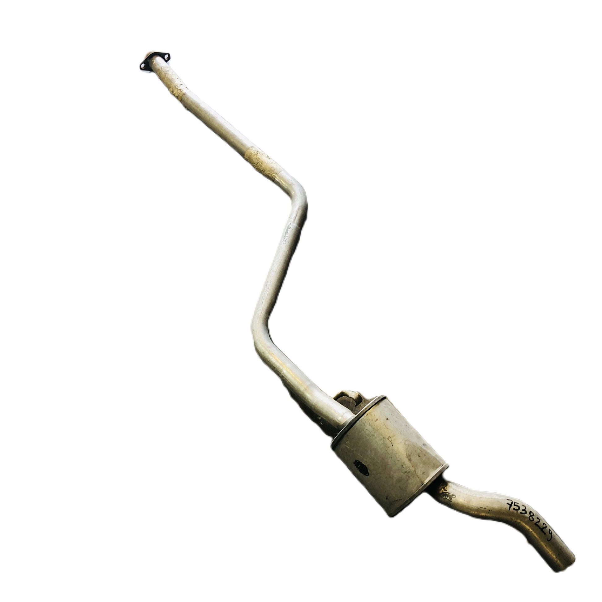 Autobianchi Y10 Turbo Silenziatore Supplementare Centrale Nuovo Originale 7538229 - Raggi's Collectibles' Automotive Art