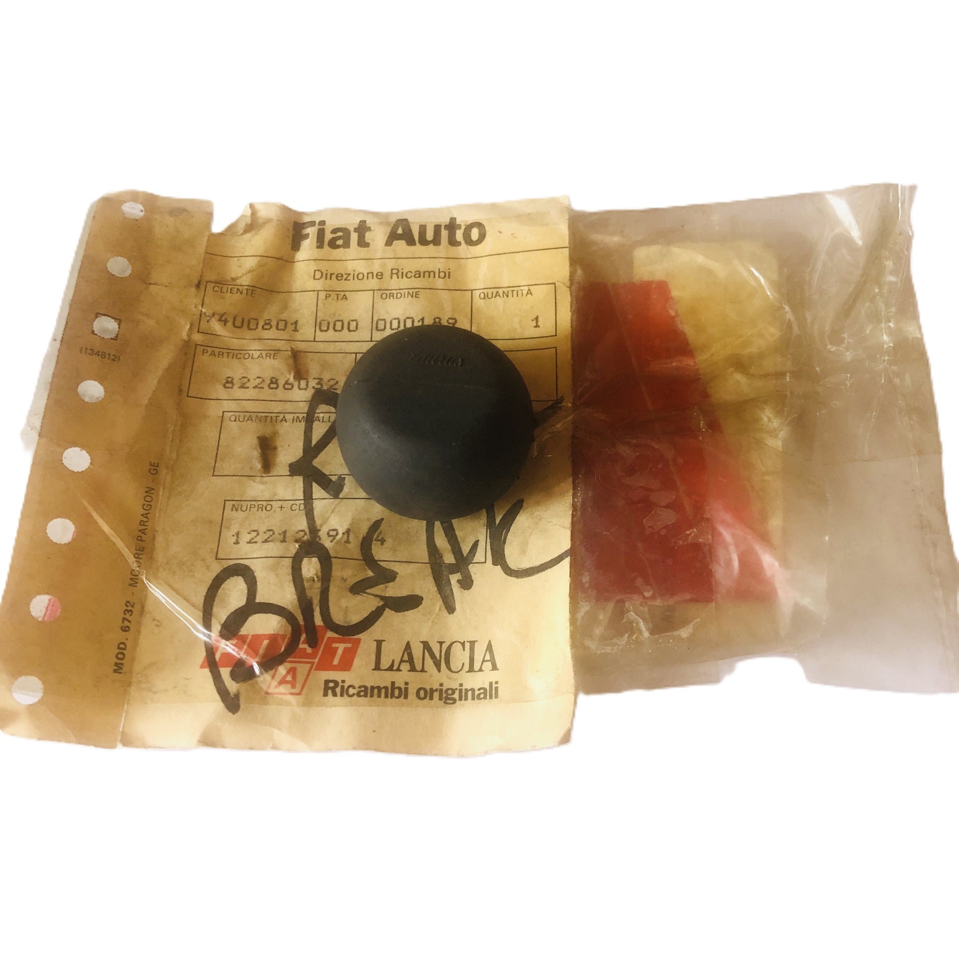 Lancia Delta R86 Protezione Guarnizione Leva Cambio Nuova Originale 82286032 - Raggi's Collectibles' Automotive Art