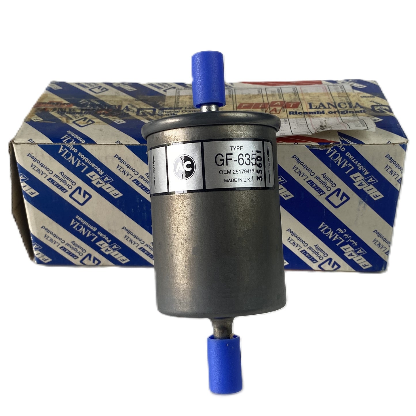 Lancia Lancia Delta 1600 R86 Filtro Benzina Nuovo Originale 71711048 7606404 - Raggi's Collectibles' Automotive Art