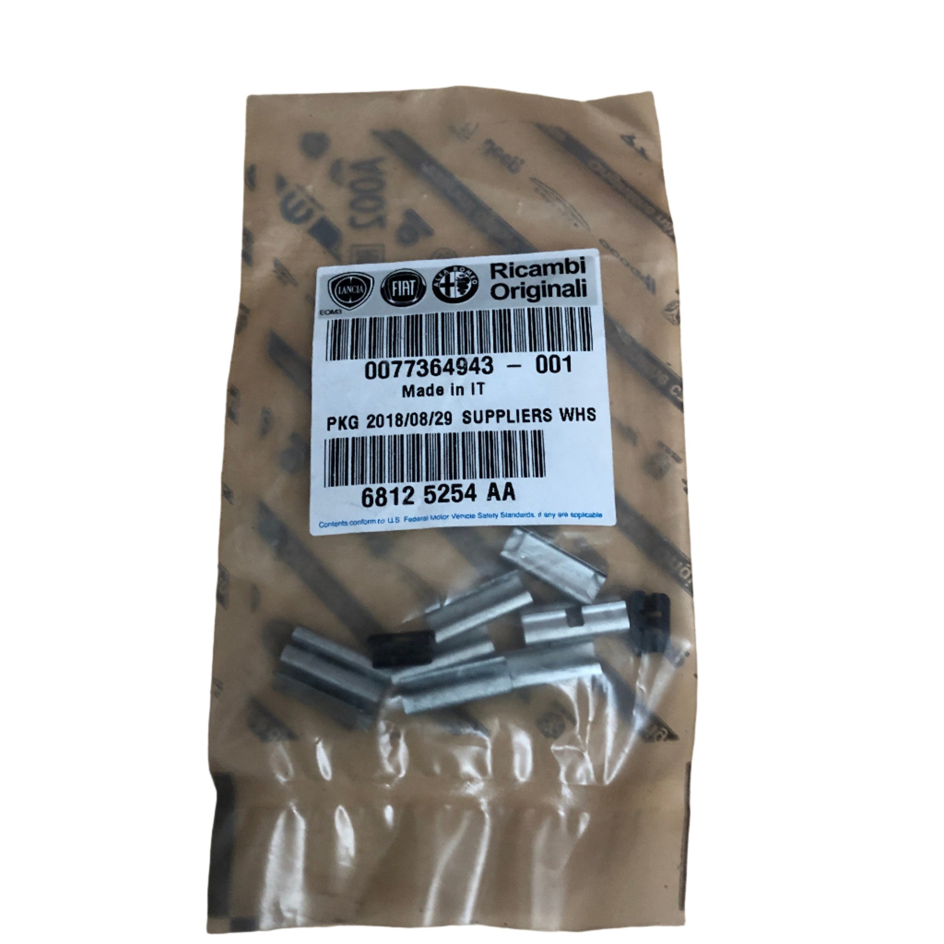 Lancia Delta Kit Mollette Fissaggio Modanature Tetto Apribile Nuovo Originale 77364943 - Raggi's Collectibles' Automotive Art