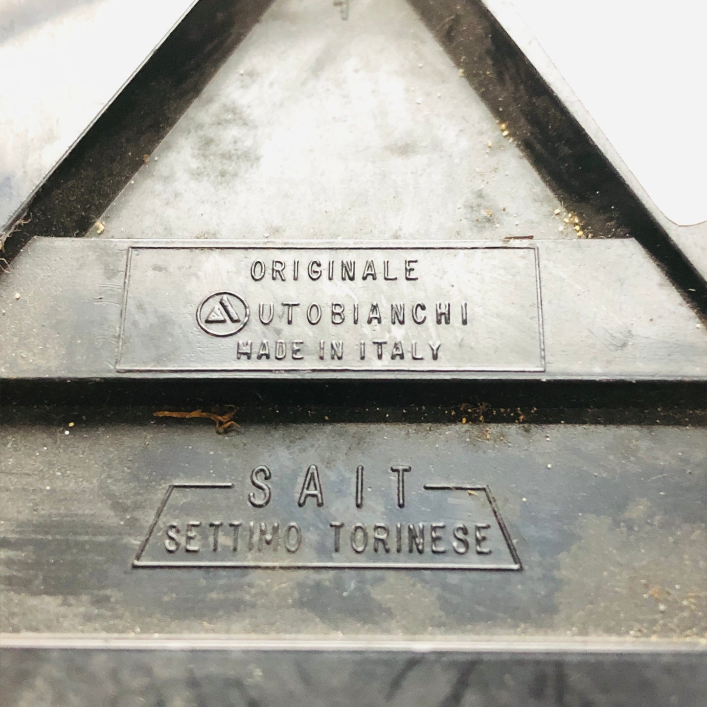 Autobianchi A112 Stemma Logo Fregio per Mascherina Griglia Radiatore Nuovo Originale - Raggi's Collectibles' Automotive Art