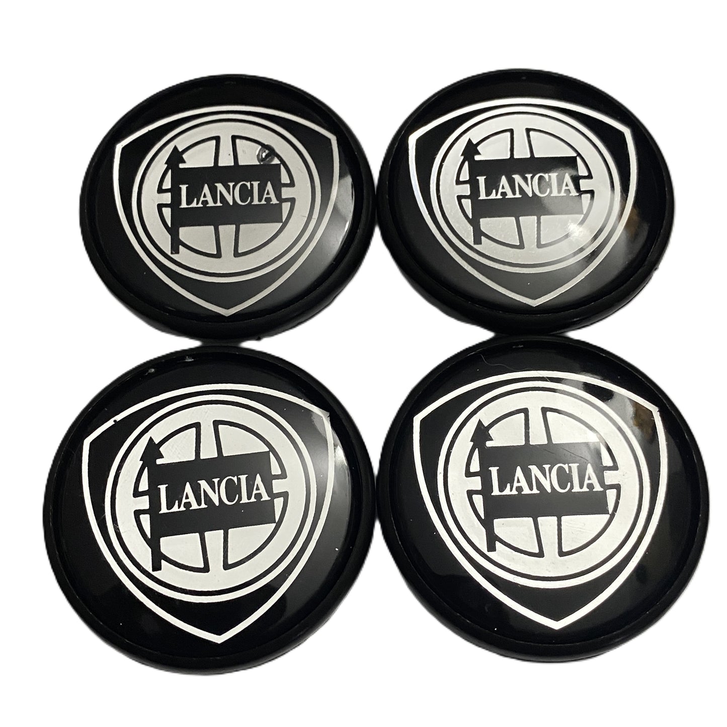 Lancia Delta Integrale e Evoluzione 4x Coppa Mozzo Copri Mozzo Nuovo Originale 82355891 - Raggi's Collectibles' Automotive Art