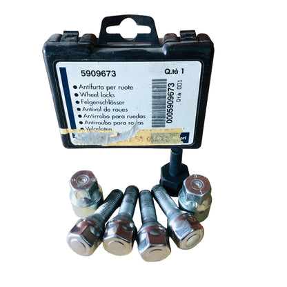 Lancia Y e Autobianchi Y10 Kit Bulloni Antifurto per Cerchi in Lega Nuovo Originale Lineaccessori 5909673 5897564 - Raggi's Collectibles' Automotive Art