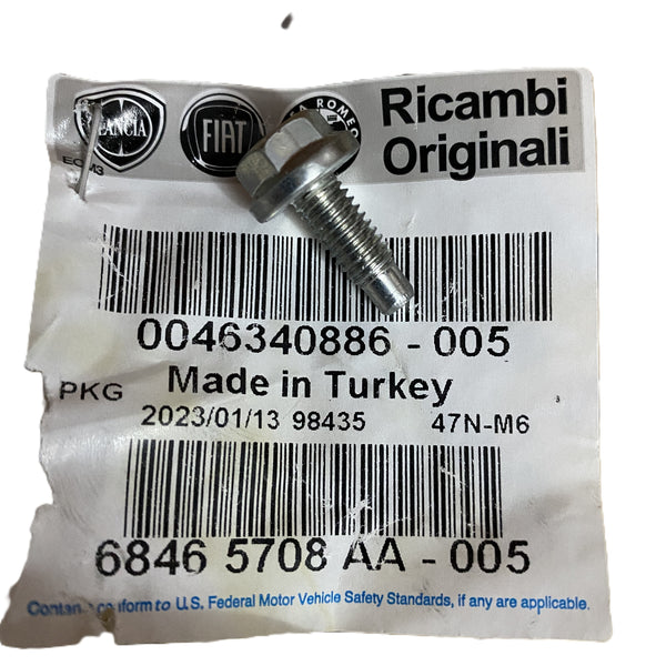 Lancia Delta e Dedra Vite Vari Usi Nuova Originale 46340886 18750221