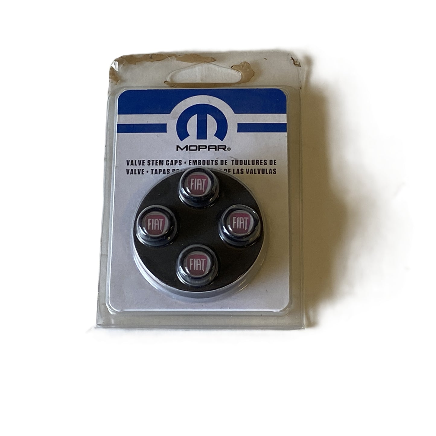 Fiat 500 X Tappi Valvole Pneumatici con Logo Fiat Nuovi Originali K82213717AB K82213717 - Raggi's Collectibles' Automotive Art