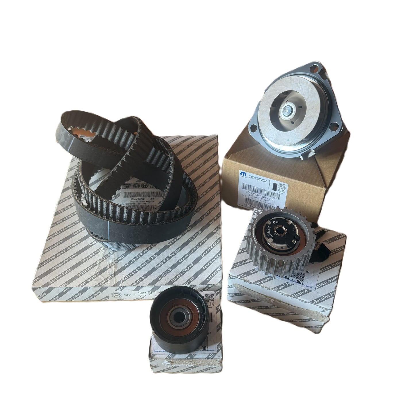 Alfa Romeo Giulietta e Mito Kit Distribuzione Completo Nuovo Originale 6000629055 71775920 - Raggi's Collectibles' Automotive Art