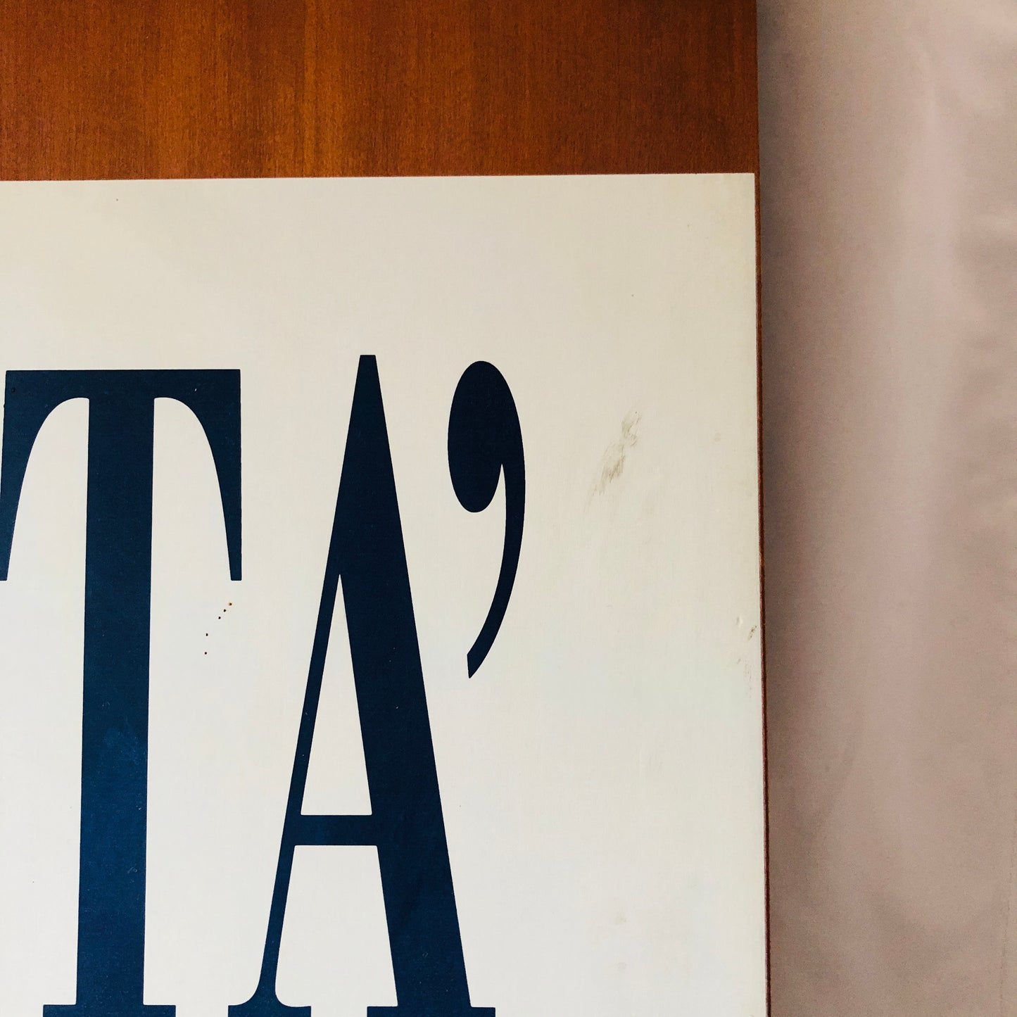 Lancia, Quadro Insegna in Legno Club Lancia Hi Fi "La Fedeltà Ha Un Nome" Originale Ex Concessionaria - Raggi's Collectibles' Automotive Art