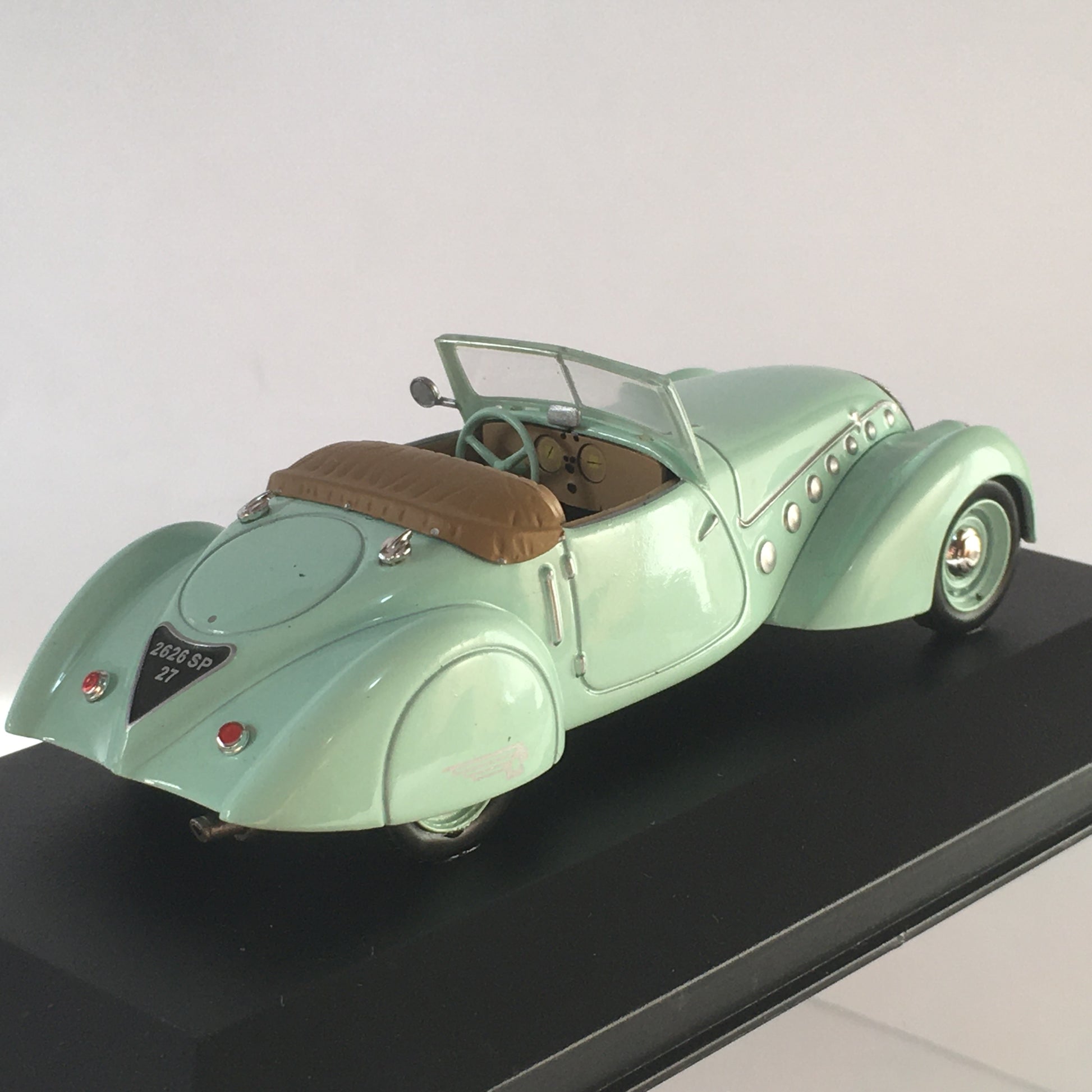 Altaya, Modellini in Metallo Pressofuso Peugeot 402 - Talbot Lago T1150SS - Voisin C28 Ambassador Scala 1:43 - Raggi's Collectibles' Automotive Art