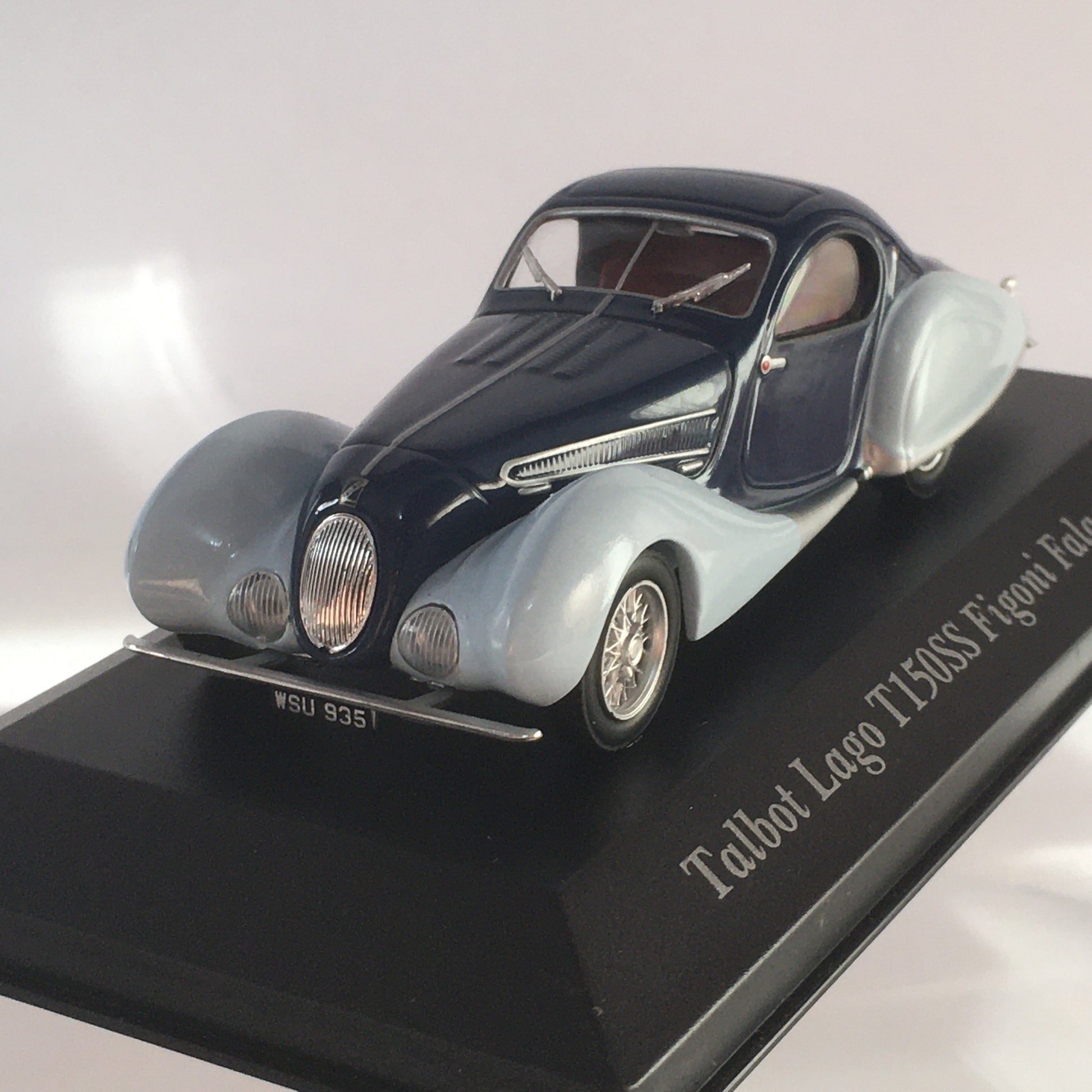 Altaya, Modellini in Metallo Pressofuso Peugeot 402 - Talbot Lago T1150SS - Voisin C28 Ambassador Scala 1:43 - Raggi's Collectibles' Automotive Art