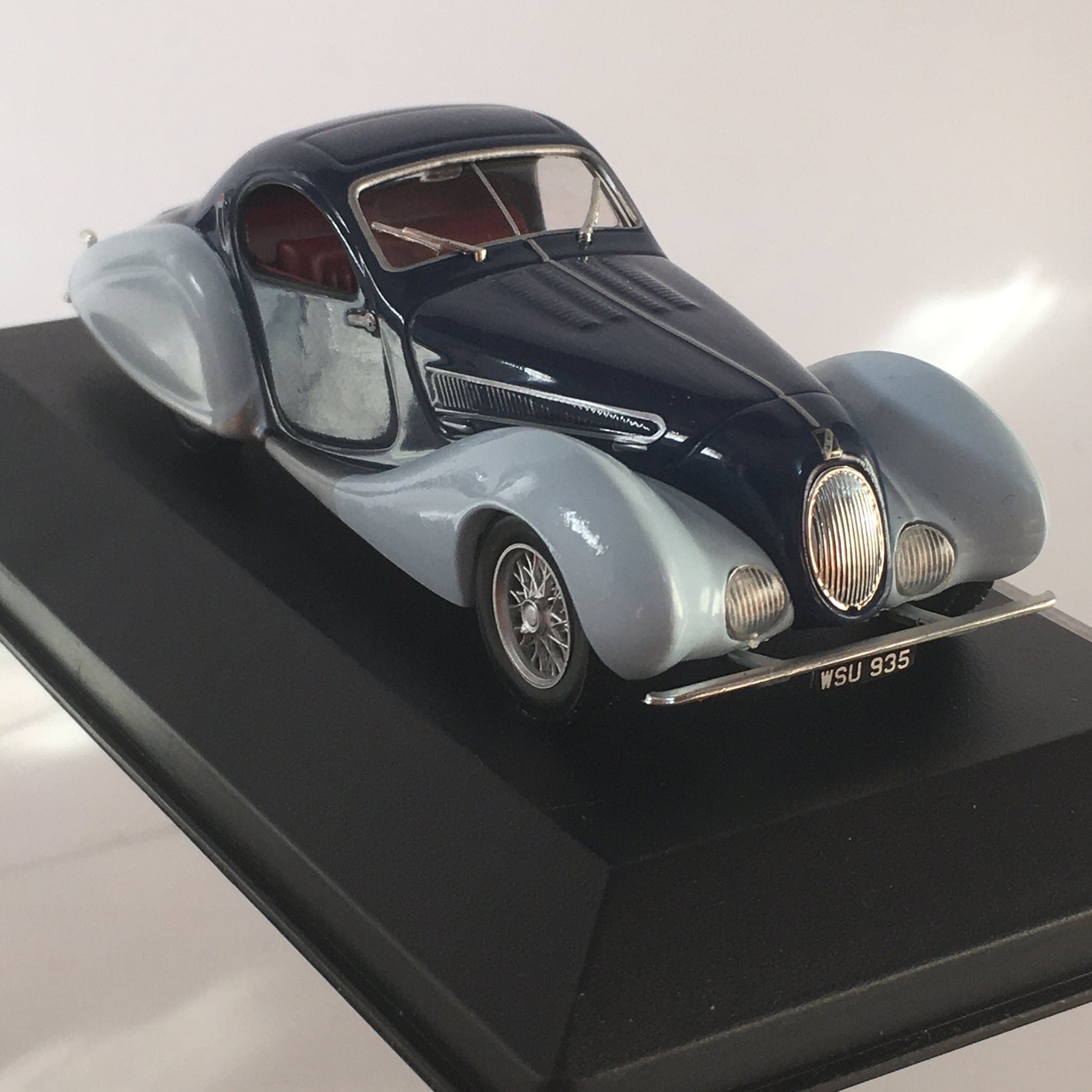 Altaya, Modellini in Metallo Pressofuso Peugeot 402 - Talbot Lago T1150SS - Voisin C28 Ambassador Scala 1:43 - Raggi's Collectibles' Automotive Art