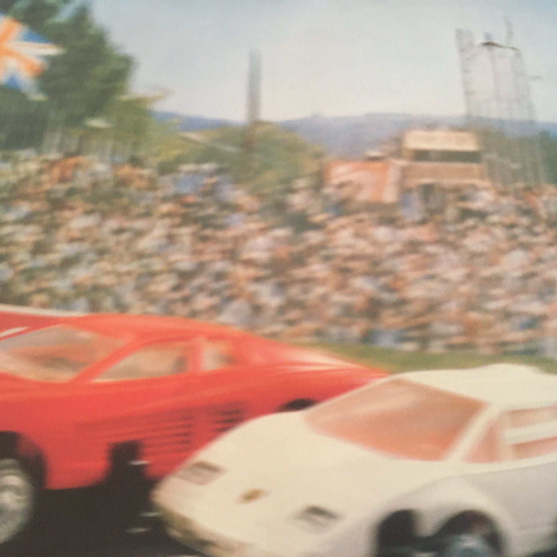 Carrera, Pista Servo 140Super 8 con Ferrari Testarossa e Lamborghini Countach - Raggi's Collectibles' Automotive Art