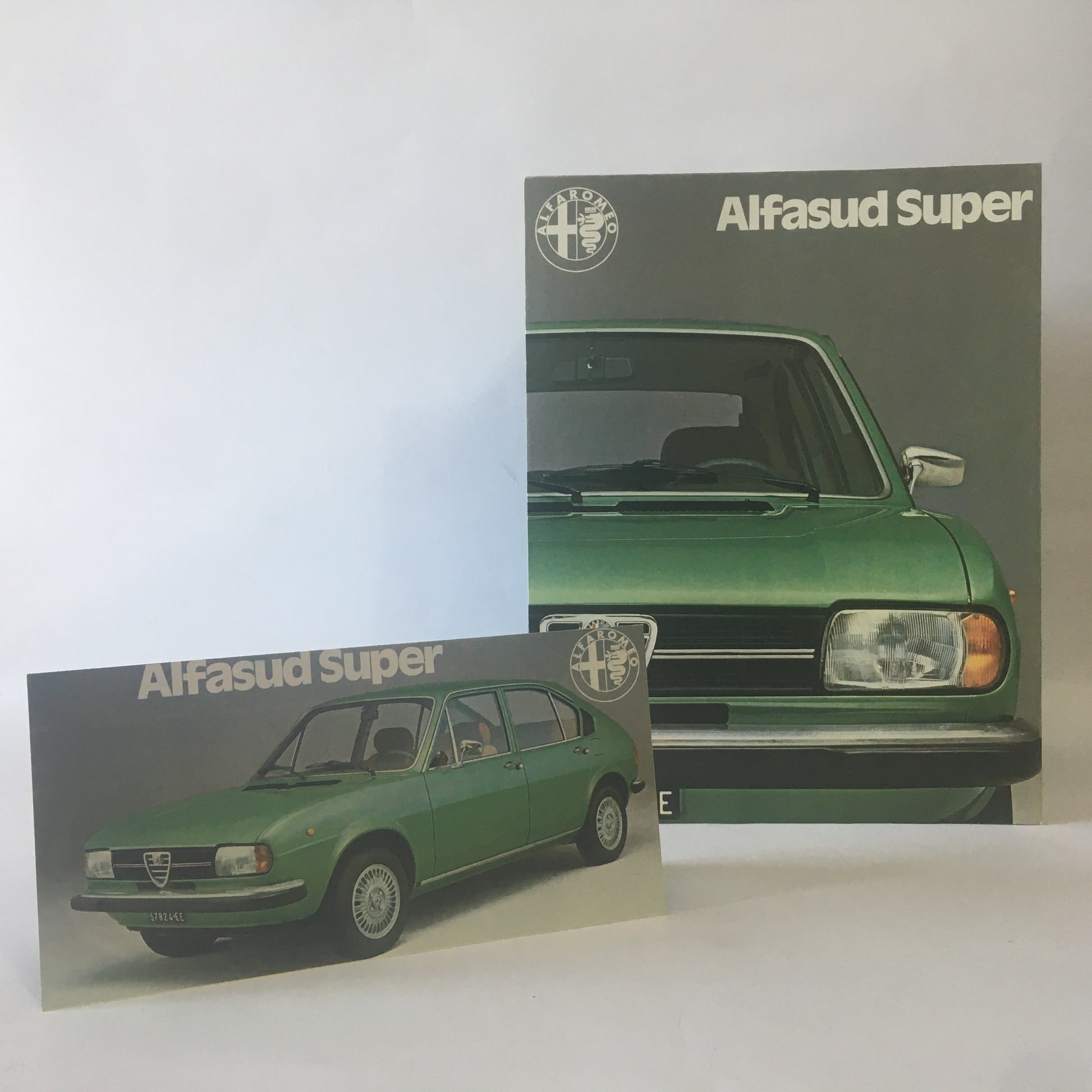 Alfa Romeo, Brochure Alfasud Super 1.3 Alfasud Super 1.5 Alfasud 1.3 1.5 5 Marce, Anni '70 '80 - Raggi's Collectibles' Automotive Art