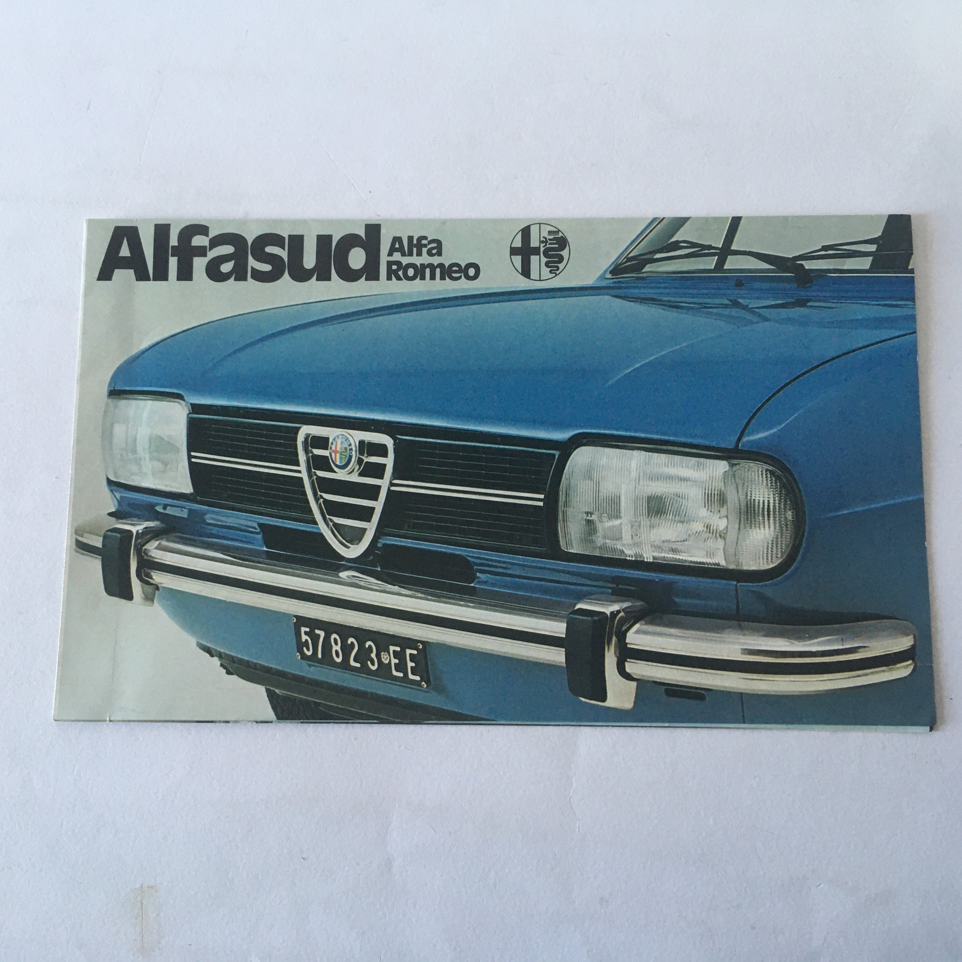 Alfa Romeo, Brochure Poster Alfasud, Lingua Inglese, Anni'70 - Raggi's Collectibles' Automotive Art