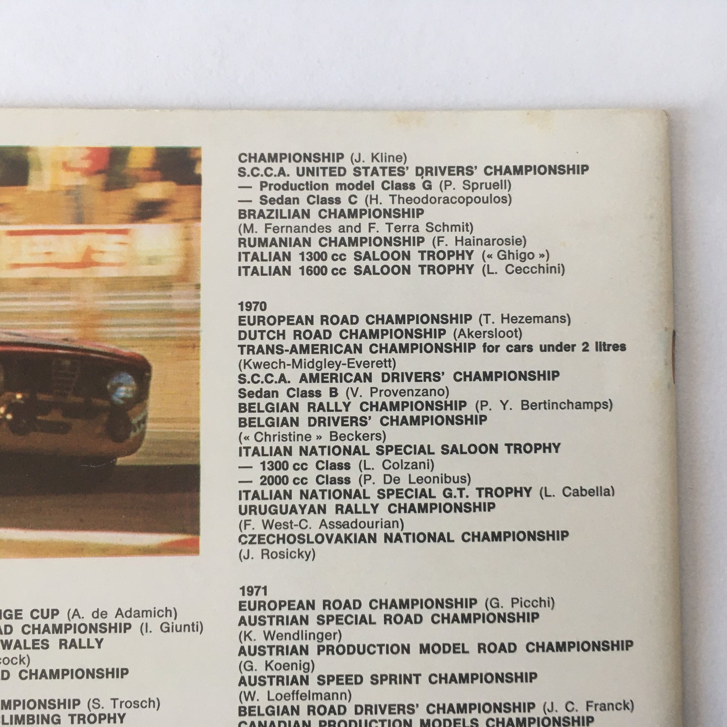 Alfa Romeo, Brochure Giulia Super 1.6, Anni '60 '70, Lingua Inglese, Ref. 72 7 C 101