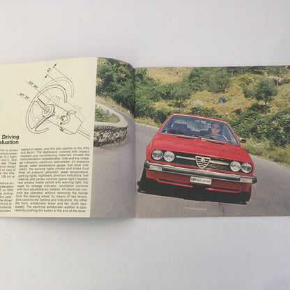 Alfa Romeo, Brochure Alfasud Sprint, Lingua Inglese, Anni '70 - Raggi's Collectibles' Automotive Art