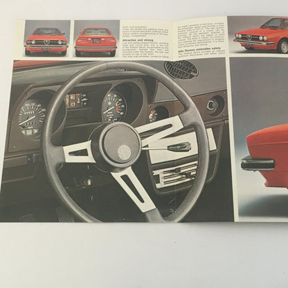 Alfa Romeo, Brochure Alfasud Sprint, Lingua Inglese, Anni '70 - Raggi's Collectibles' Automotive Art