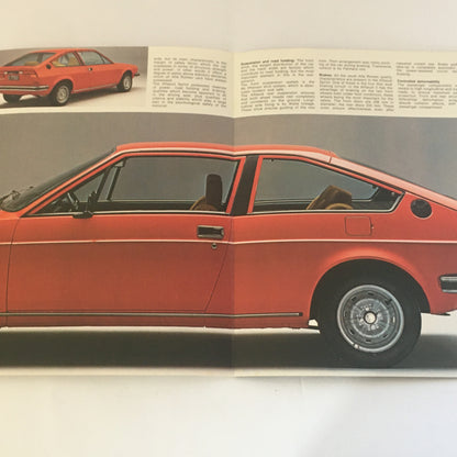 Alfa Romeo, Brochure Alfasud Sprint, Lingua Inglese, Anni '70 - Raggi's Collectibles' Automotive Art