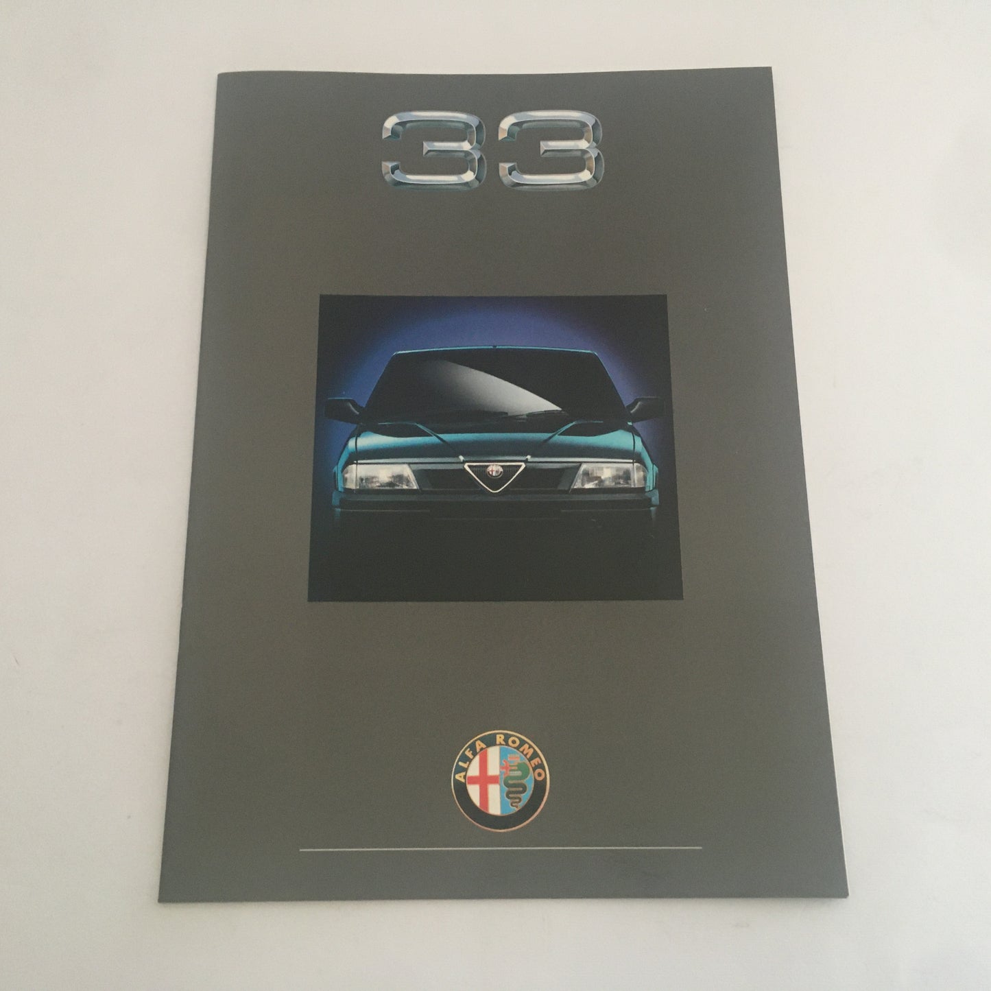 Alfa Romeo, Brochure Nuova 33, 33 Boxer 16V Quadrifoglio Verde, 33 S 16 V Quadrifoglio Verde Permanent 4