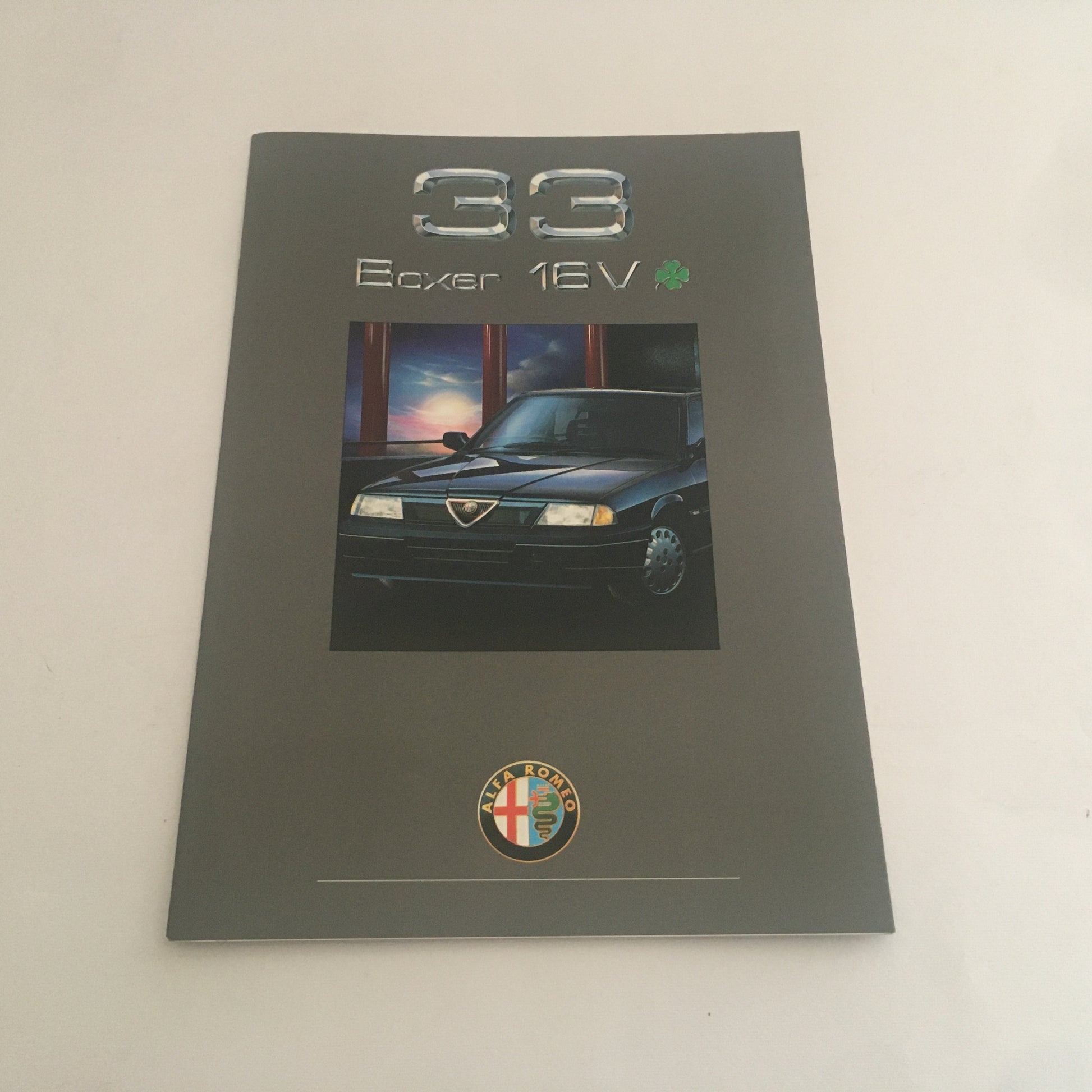 Alfa Romeo, Brochure Nuova 33, 33 Boxer 16V Quadrifoglio Verde, 33 S 16 V Quadrifoglio Verde Permanent 4 - Raggi's Collectibles' Automotive Art