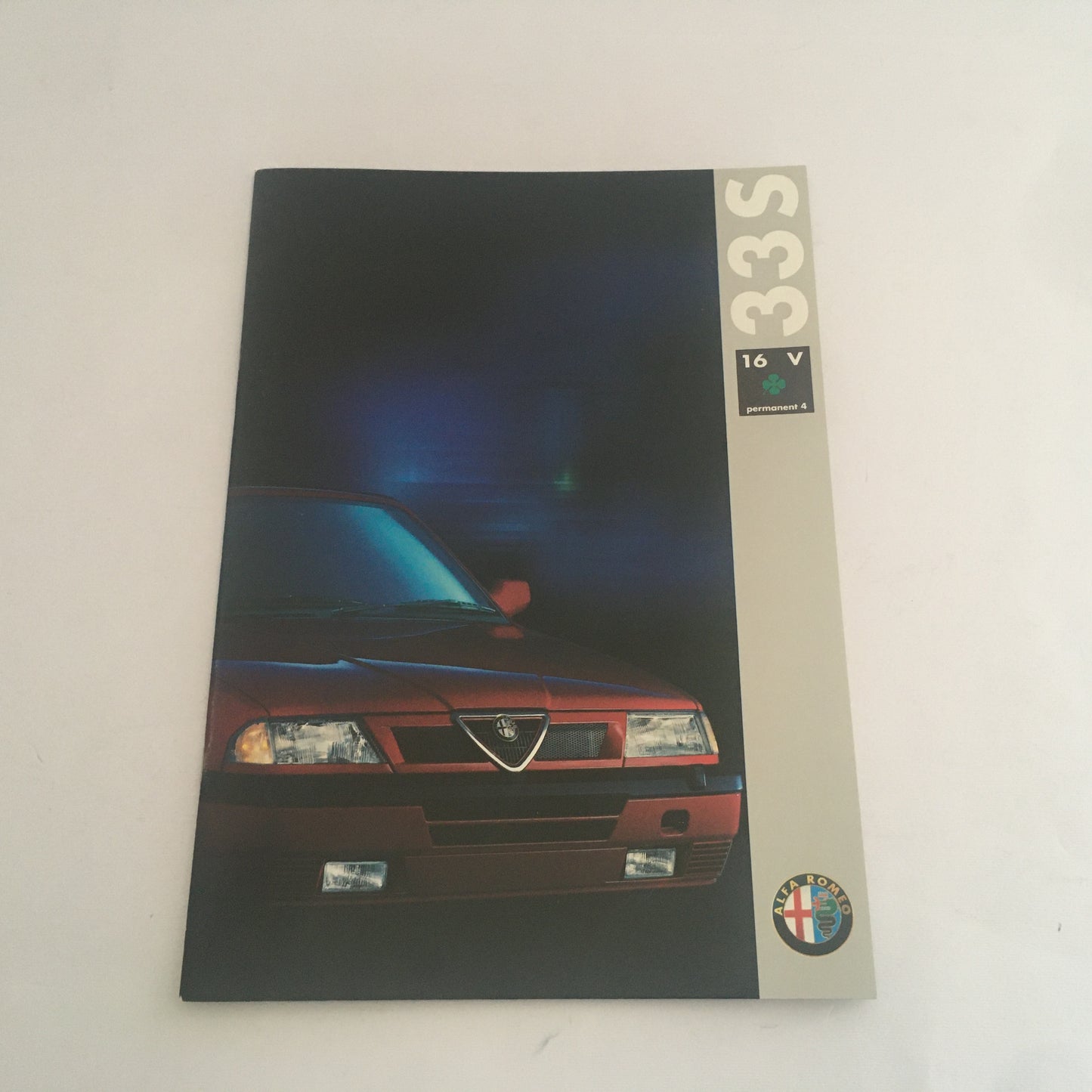 Alfa Romeo, Brochure Nuova 33, 33 Boxer 16V Quadrifoglio Verde, 33 S 16 V Quadrifoglio Verde Permanent 4 - Raggi's Collectibles' Automotive Art