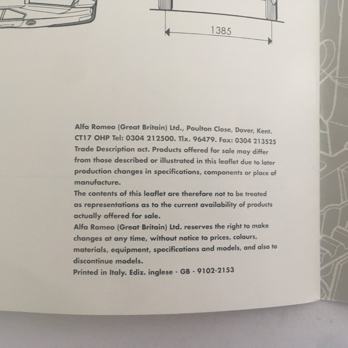 Alfa Romeo, Brochure Nuova 33, 33 Boxer 16V Quadrifoglio Verde, 33 S 16 V Quadrifoglio Verde Permanent 4 - Raggi's Collectibles' Automotive Art