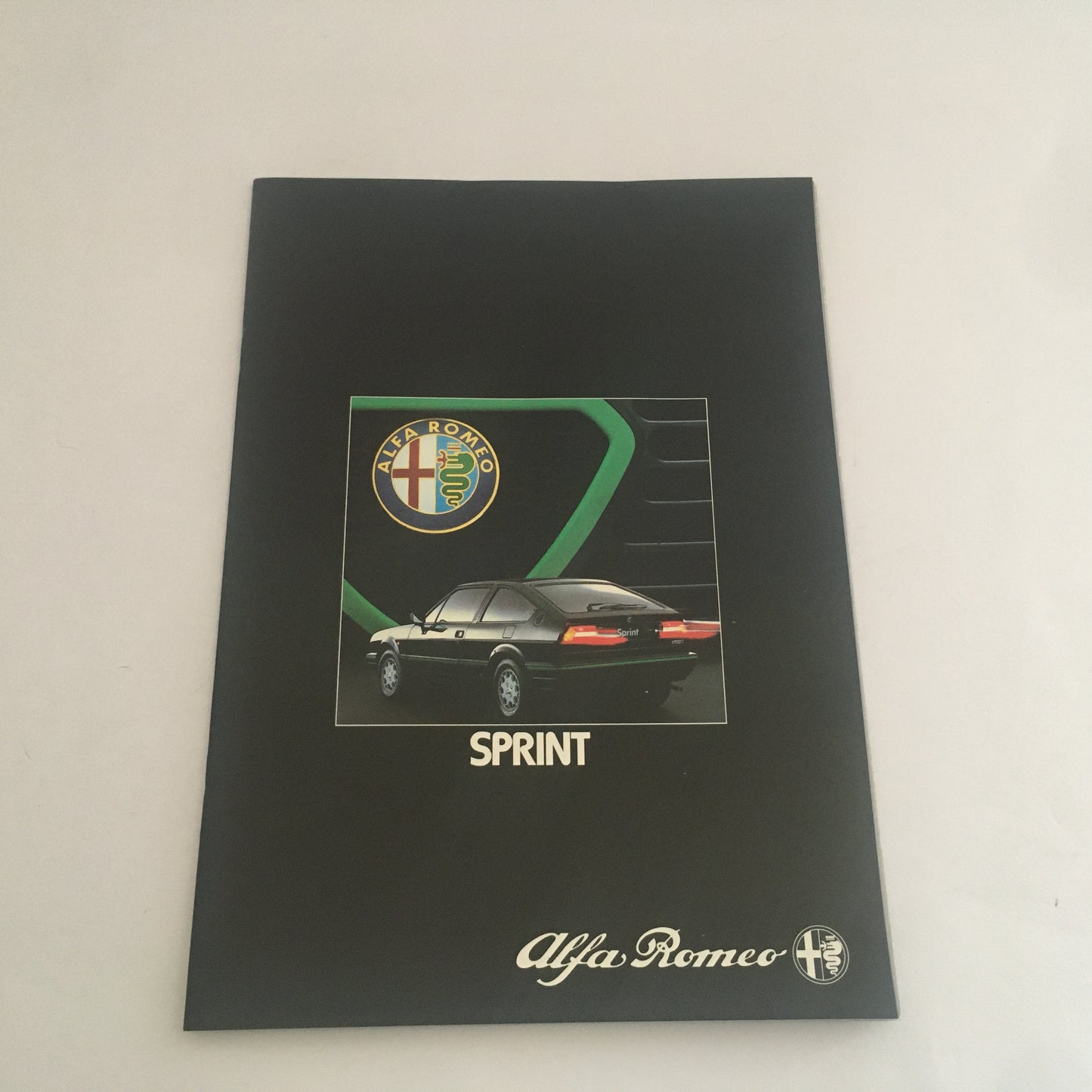 Alfa Romeo, Brochure Sprint Veloce 1.5 e Sprint, Alfa Romeo UK, Lingua Inglese, Anni '70 '80