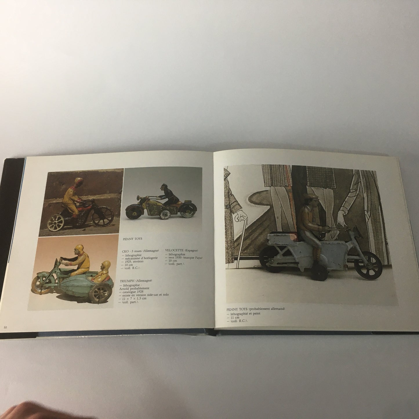 Libro Motos-Jouets di F. Marchand per Modellini di Moto Prodotti dal 1895 al 1910 - Raggi's Collectibles' Automotive Art