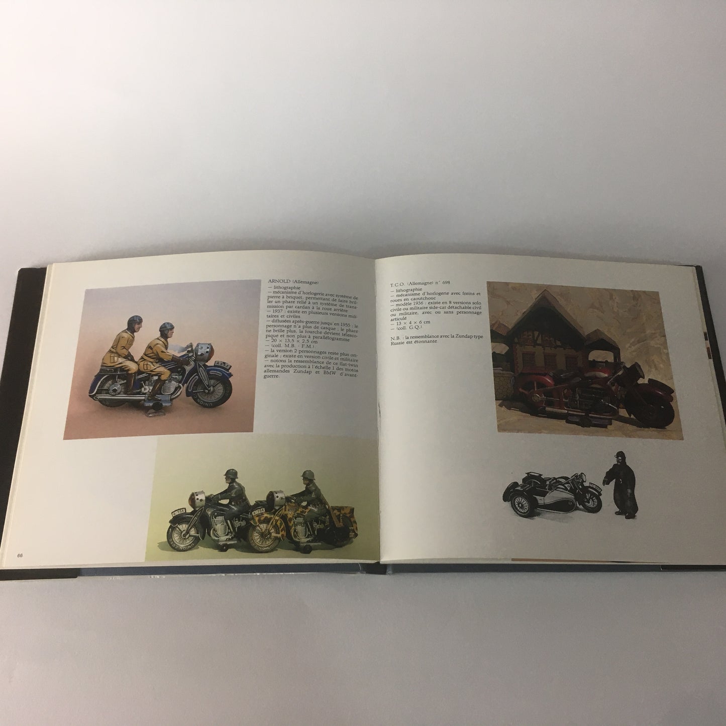 Libro Motos-Jouets di F. Marchand per Modellini di Moto Prodotti dal 1895 al 1910 - Raggi's Collectibles' Automotive Art