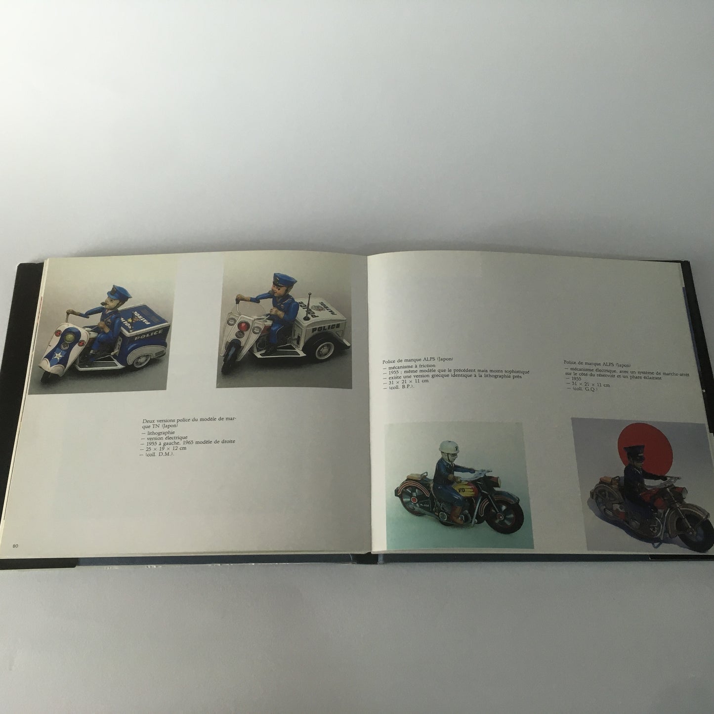 Book Motos-Jouets by F. Marchand for motorcycle models produced from 1895 to 1910