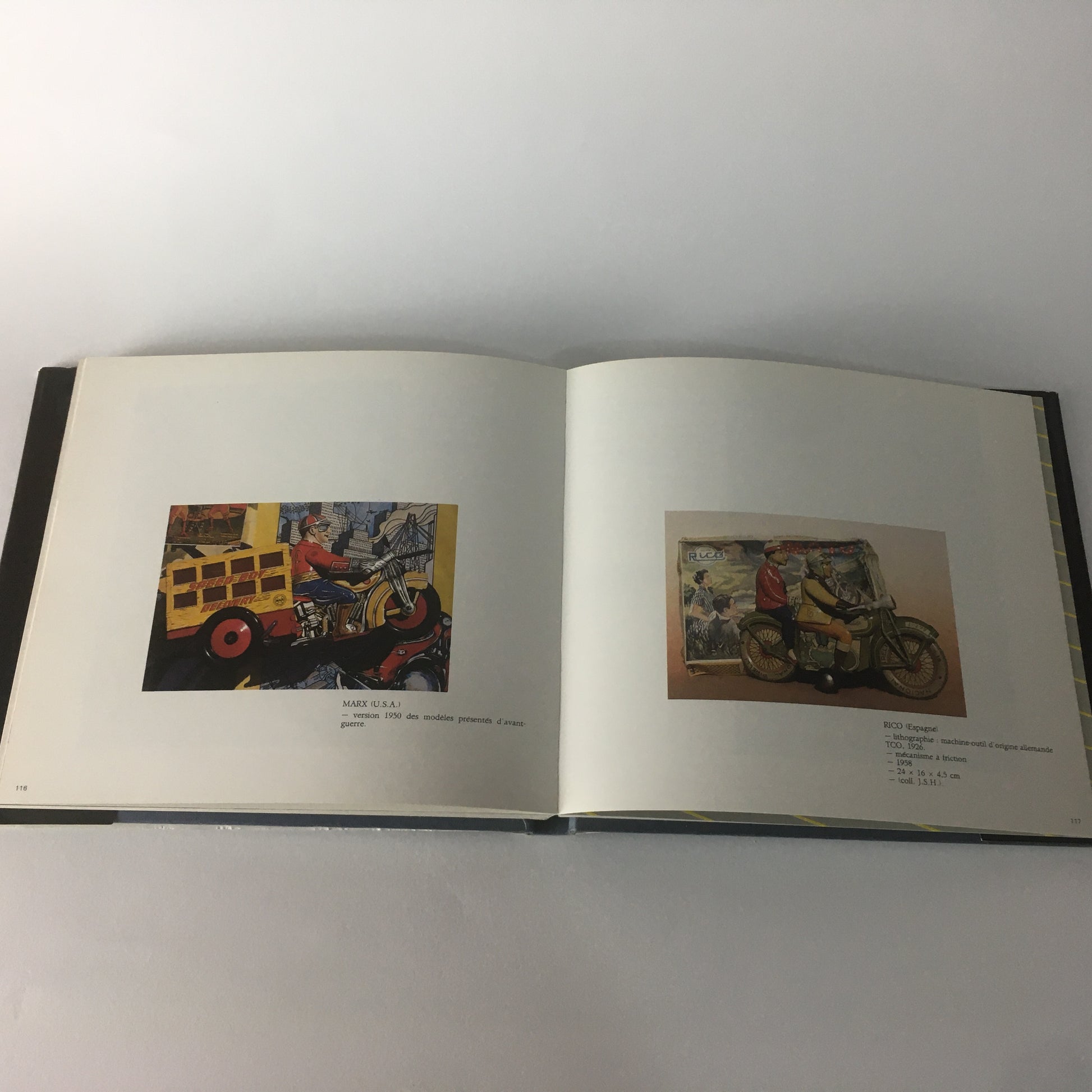 Libro Motos-Jouets di F. Marchand per Modellini di Moto Prodotti dal 1895 al 1910 - Raggi's Collectibles' Automotive Art