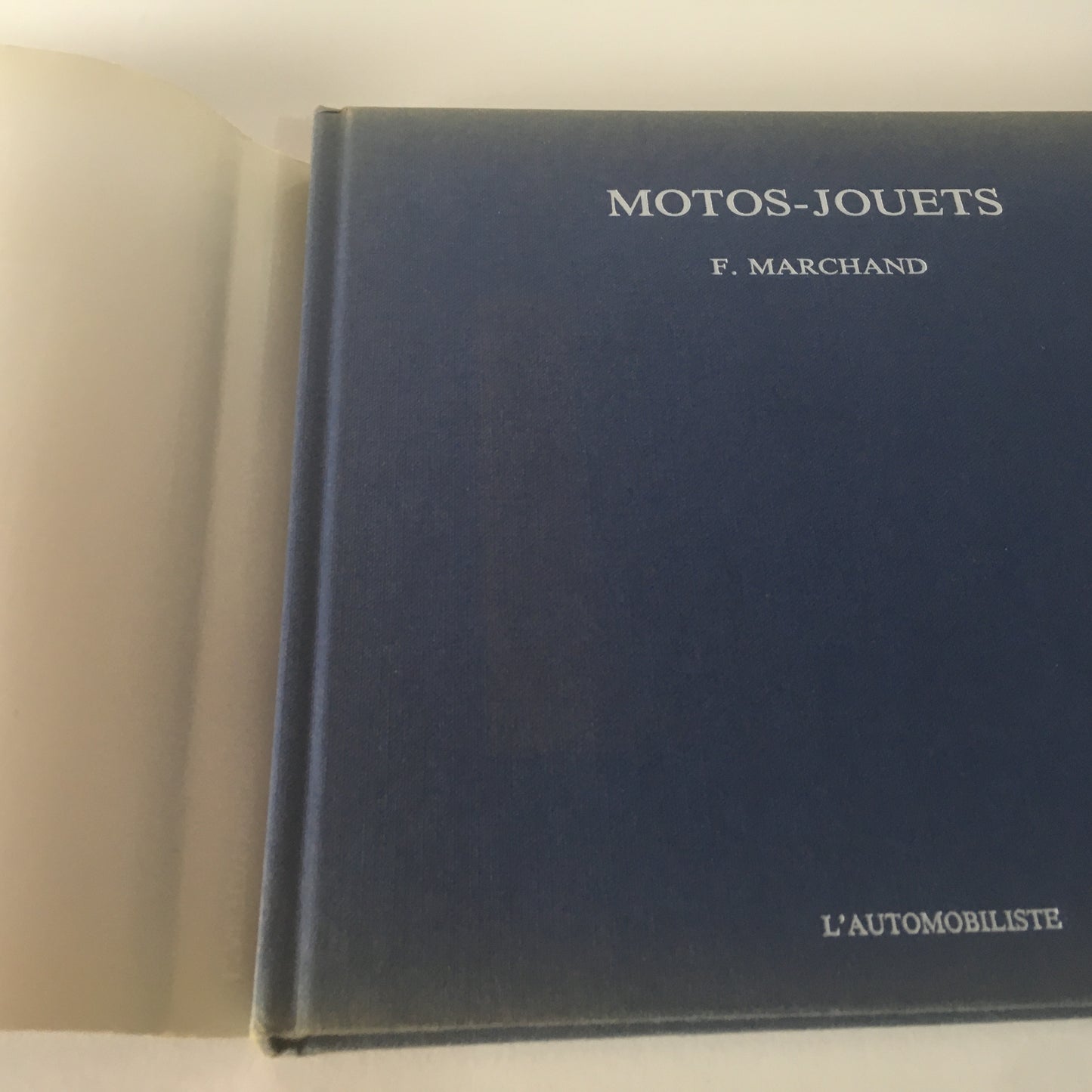 Libro Motos-Jouets di F. Marchand per Modellini di Moto Prodotti dal 1895 al 1910 - Raggi's Collectibles' Automotive Art