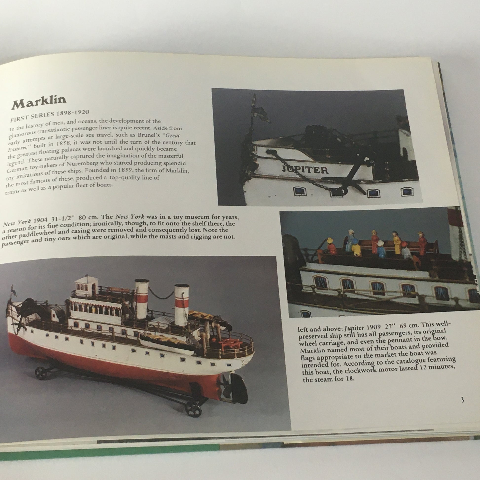 Libro Toy Boats 1870-1955 A Pictorial History by Jacques Milet and Robert Forbes ISBN 0850594197 - Raggi's Collectibles' Automotive Art