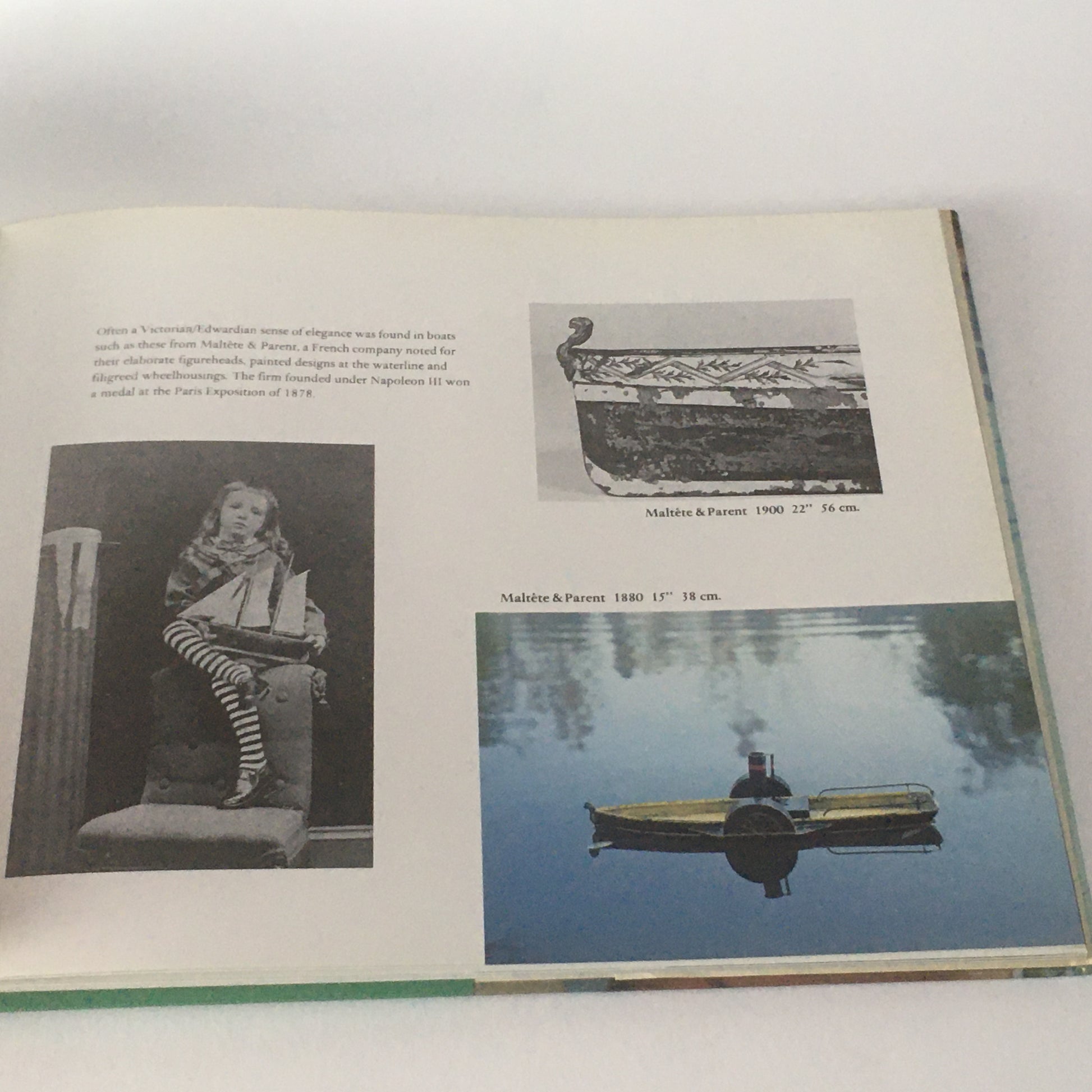 Libro Toy Boats 1870-1955 A Pictorial History by Jacques Milet and Robert Forbes ISBN 0850594197 - Raggi's Collectibles' Automotive Art