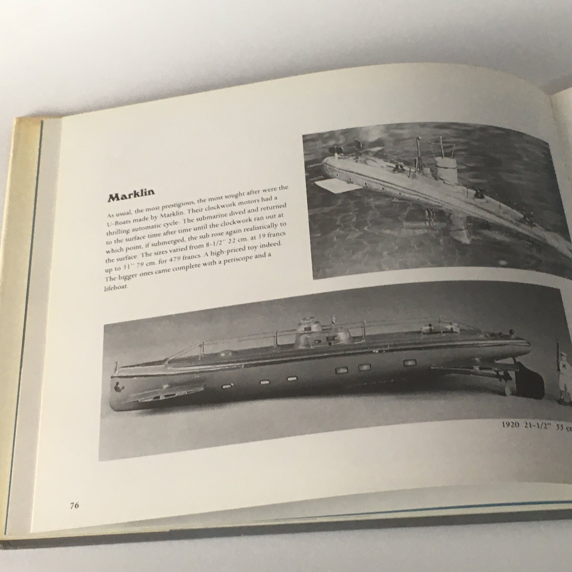 Libro Toy Boats 1870-1955 A Pictorial History by Jacques Milet and Robert Forbes ISBN 0850594197 - Raggi's Collectibles' Automotive Art