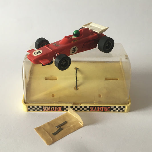 Ferrari, Modellino Scalextric C29 Ferrari 312 B2, Slot Car Nuovo Mai Giocato, con Spazzole e Box Originali - Raggi's Collectibles' Automotive Art