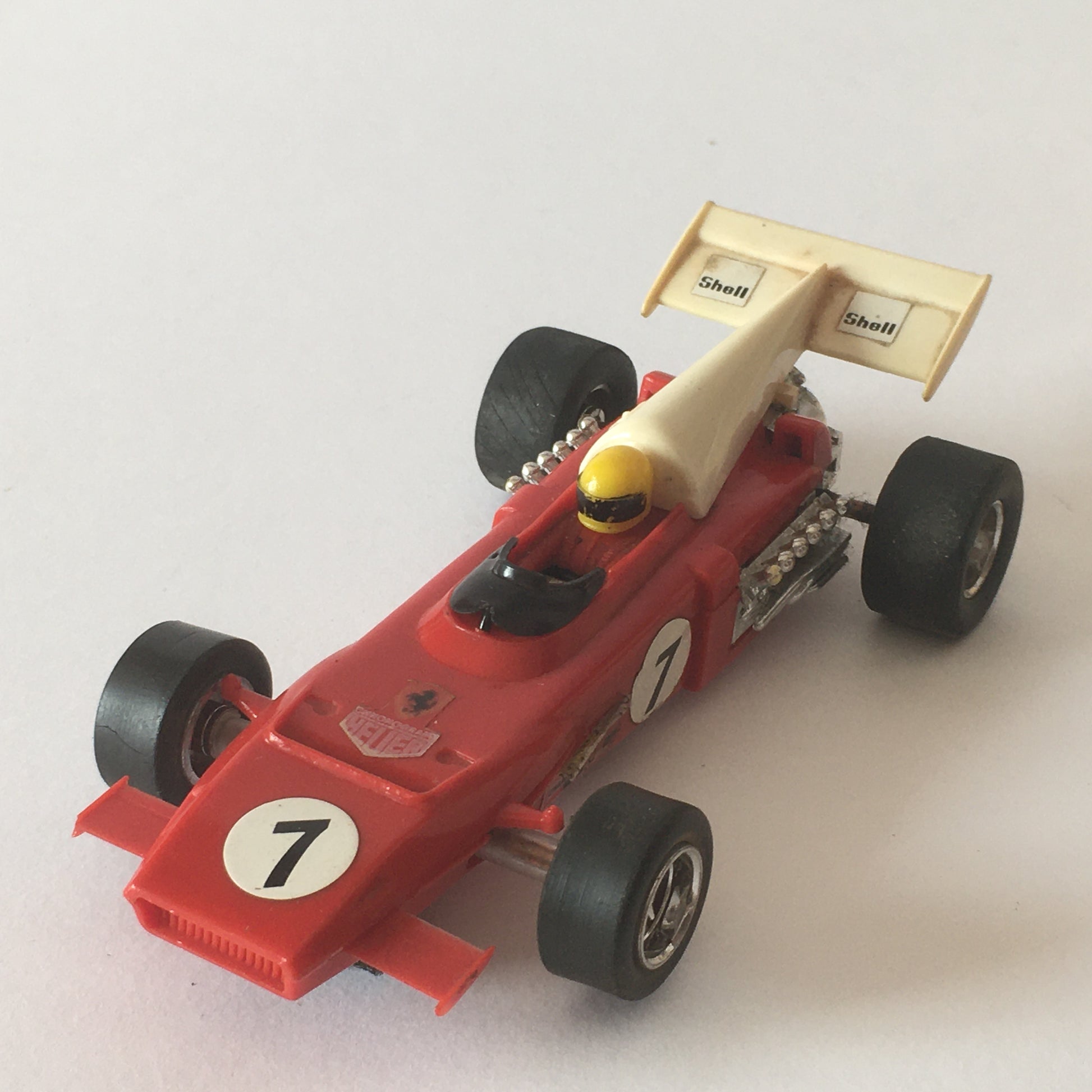 Ferrari, Modellino Scalextric C25 Ferrari 312 B2, Slot Car in Perfette Condizioni, con Manuale Istruzioni  e Box Originale - Raggi's Collectibles' Automotive Art