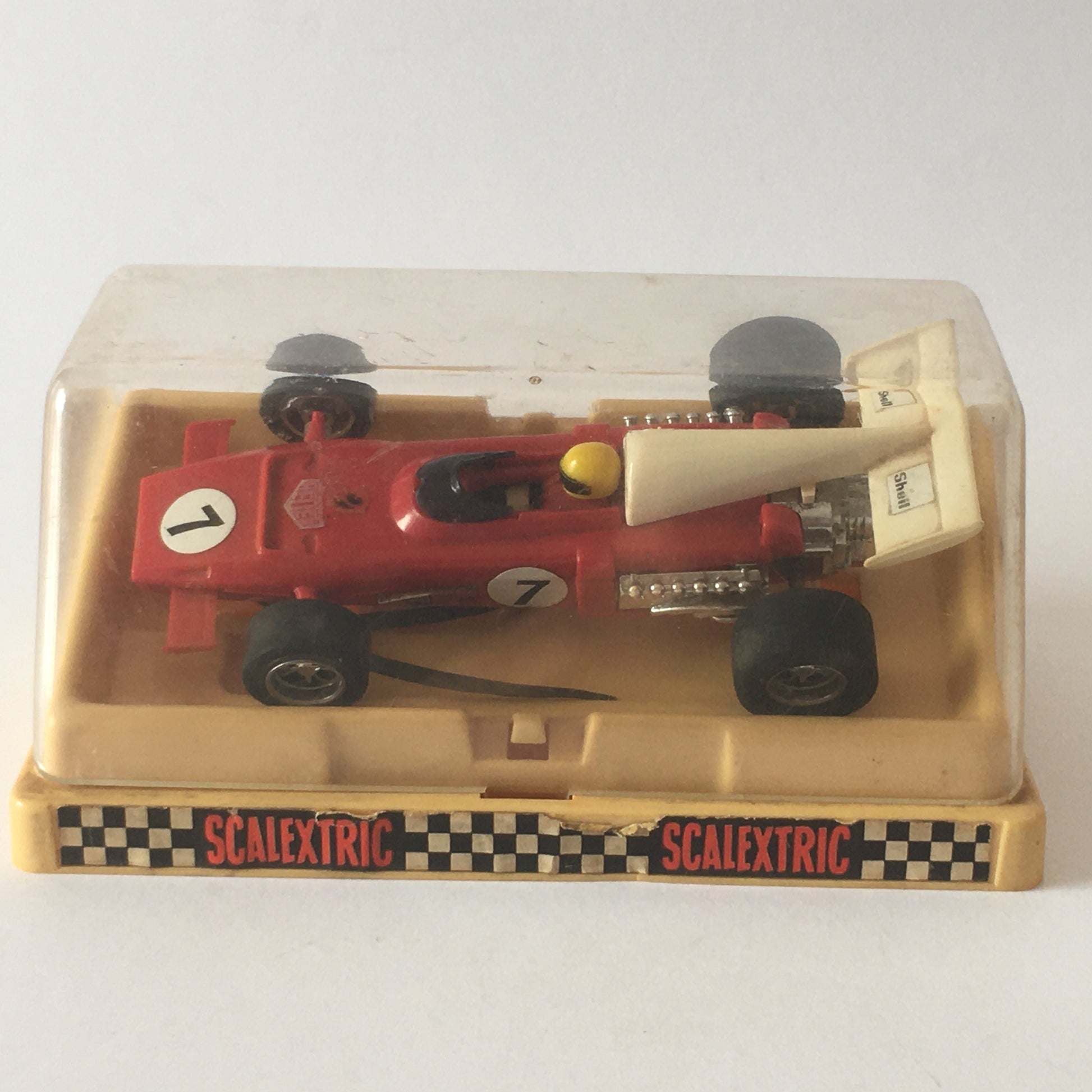 Ferrari, Modellino Scalextric C25 Ferrari 312 B2, Slot Car in Perfette Condizioni, con Manuale Istruzioni  e Box Originale - Raggi's Collectibles' Automotive Art