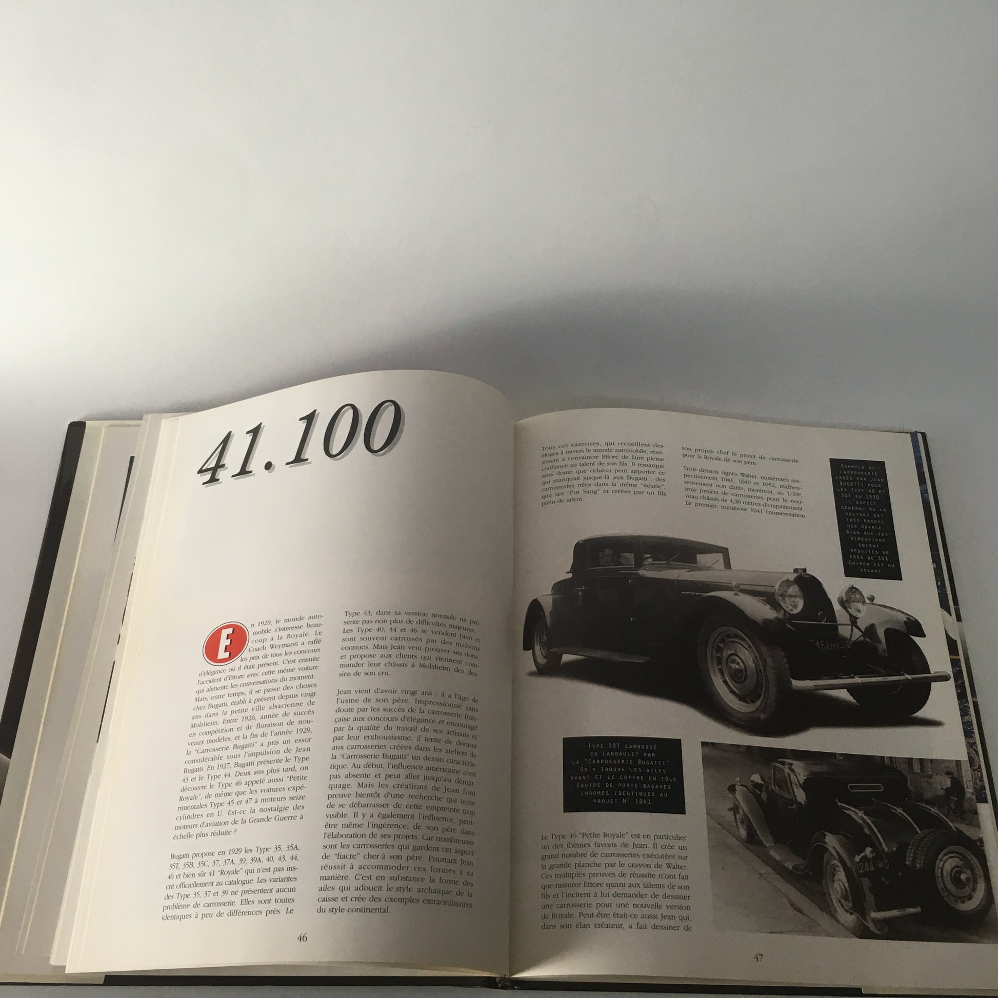 Bugatti, Libro Bugatti Royale Le Reve Magnifique di Paul Kestler ISBN 2840780046 - Raggi's Collectibles' Automotive Art