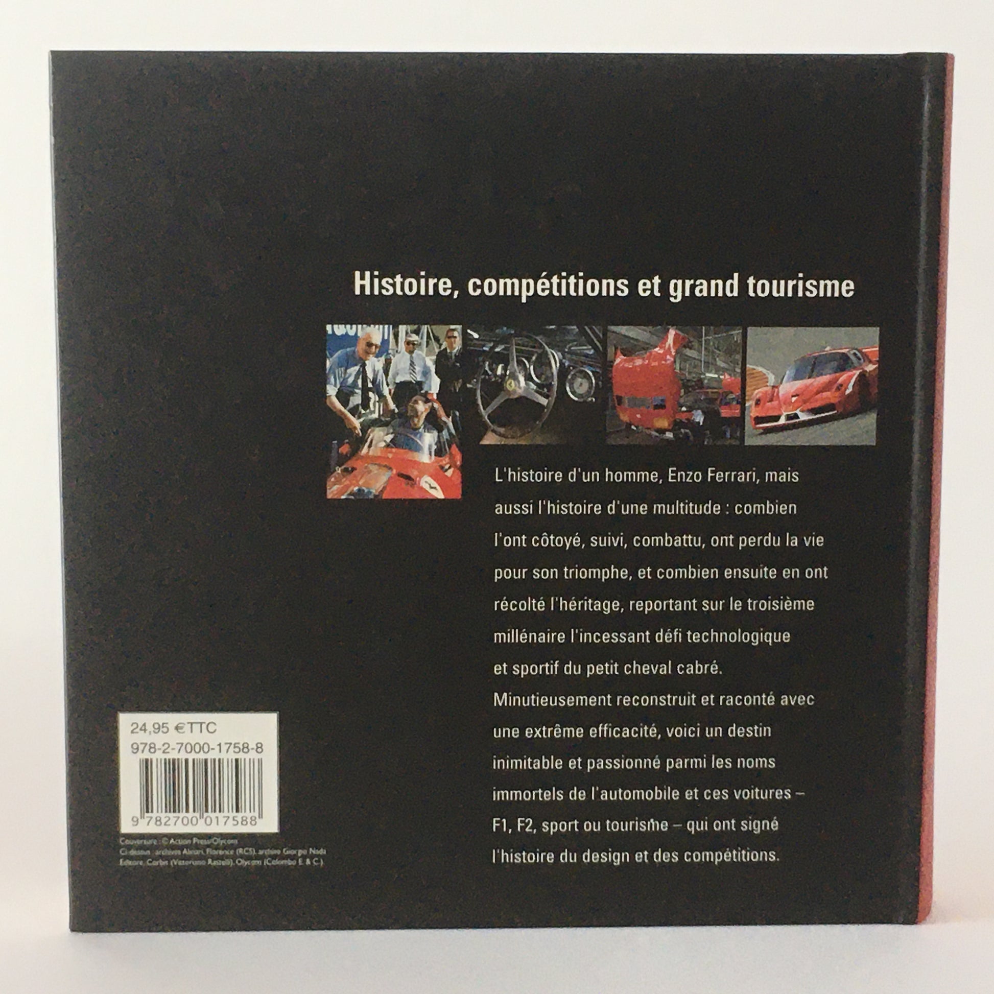 Ferrari, Libro Ferrari Entre Réalité et Légende, Edizioni Grun, ISBN 9782700017588 - Raggi's Collectibles' Automotive Art