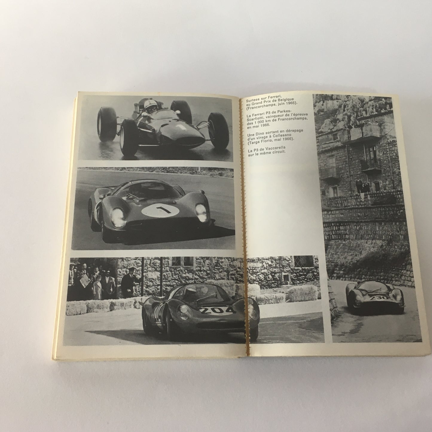 Ferrari, Libro Enzo Ferrari Mes Joies Terrible, Marabout Service Prima Edizione del 1963 scritta da Enzo Ferrari