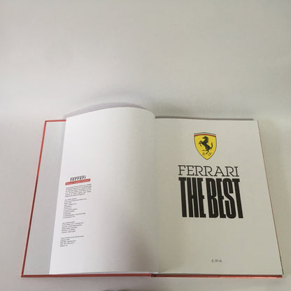 Ferrari, Libro Ferrari The Best, Prodotto Ufficiale su Licenza Ferrari ISBN 9782851209276 - Raggi's Collectibles' Automotive Art