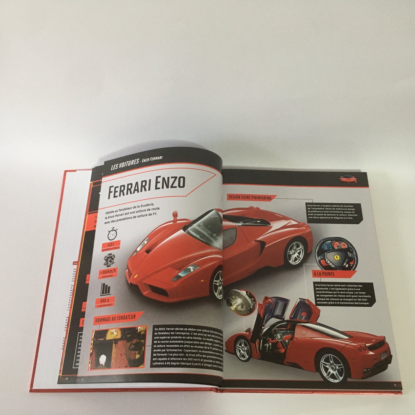 Ferrari, Libro Ferrari The Best, Prodotto Ufficiale su Licenza Ferrari ISBN 9782851209276 - Raggi's Collectibles' Automotive Art