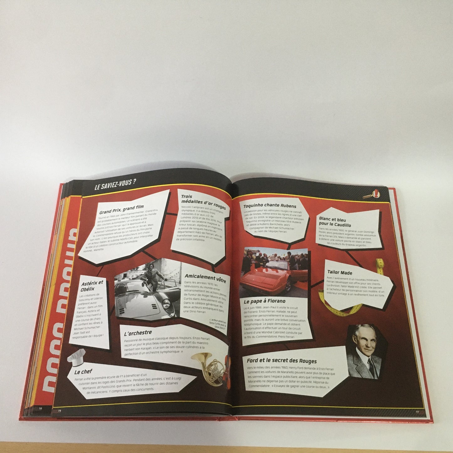 Ferrari, Book Ferrari The Best, Official Product under Ferrari License ISBN 9782851209276