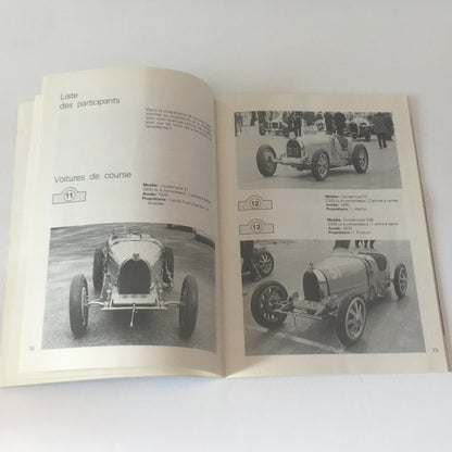 Bugatti, Brochure 100 Bugatti Meeting International Deauville 13 - 15 Ottobre 1978 Club Bugatti France - Raggi's Collectibles' Automotive Art