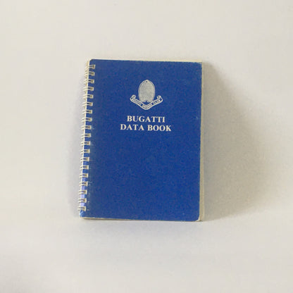 Bugatti, Manuale Tecnico Bugatti Data Book Pubblicato da The Bugatti Owners Club, Prescott England - Raggi's Collectibles' Automotive Art