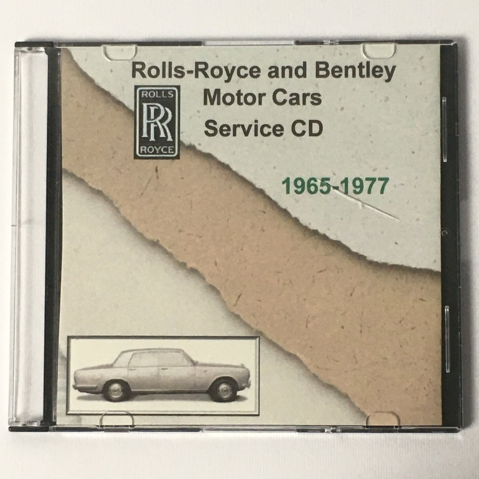 Rolls-Royce e Bentley, Service Cd per Vetture Rolls-Royce e Bentley prodotte dal 1965 al 1977 - Raggi's Collectibles' Automotive Art